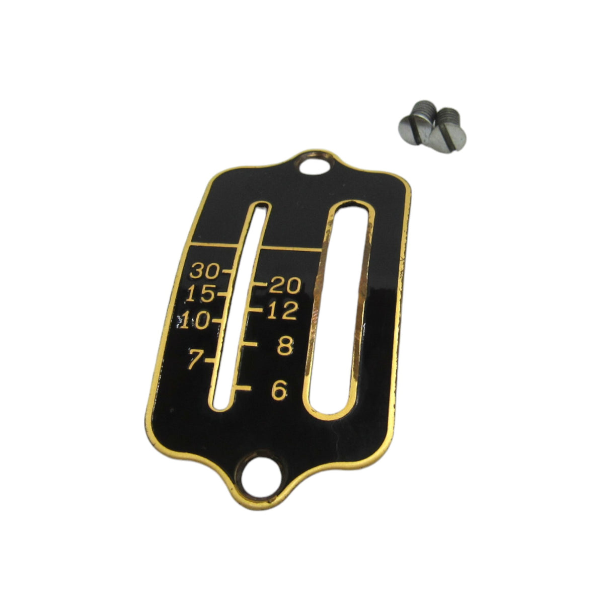 Stitch Length Cover with Indicator - Fits Singer Sewing Machine Model 99K - Central Michigan Sewing Supplies