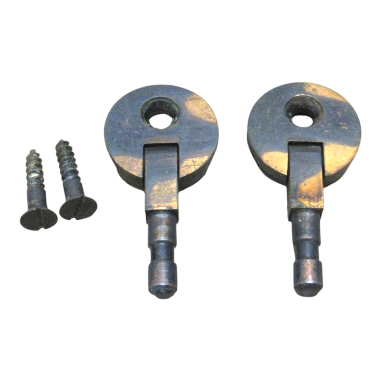 Genuine Original Singer Sewing Machine Cabinet Hinges | Set of Two with Mounting Screws