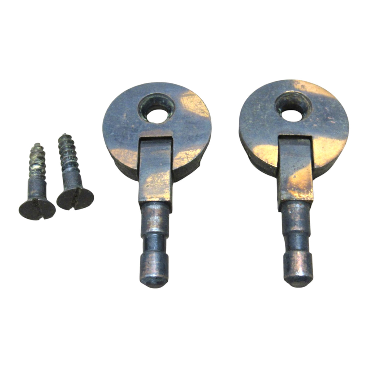 Genuine Original Singer Sewing Machine Cabinet Hinges | Set of Two with Mounting Screws