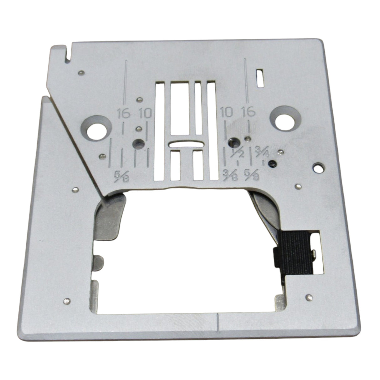 Singer Zigzag Needle Plate 51099 / 84347 with Spring & Thread Cutter – Fits 5625, 7463, 7465, 7467, 7469, 7469Q & 8770
