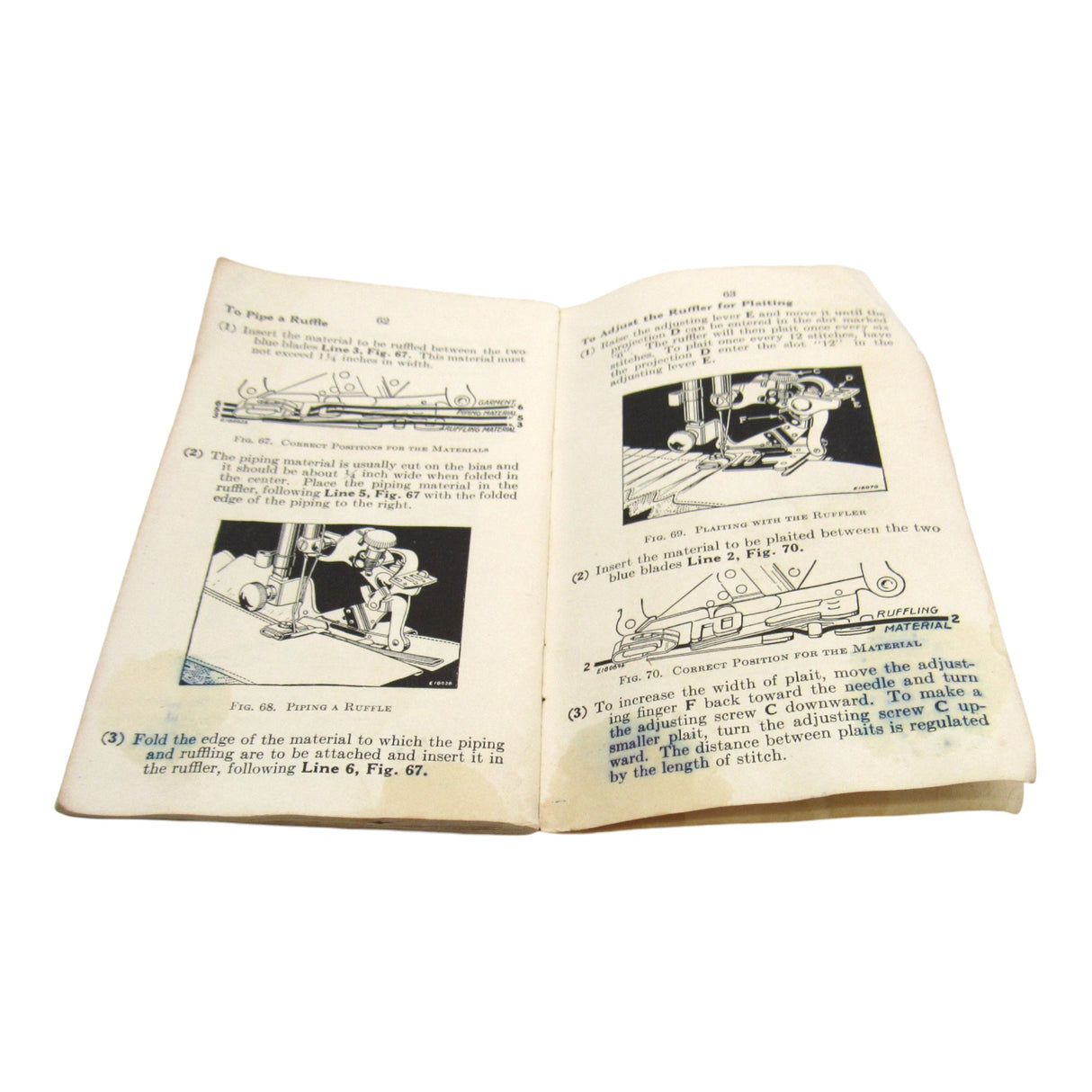 Vintage Original Singer Sewing Machine Model 15-91 Instruction Manual - Central Michigan Sewing Supplies