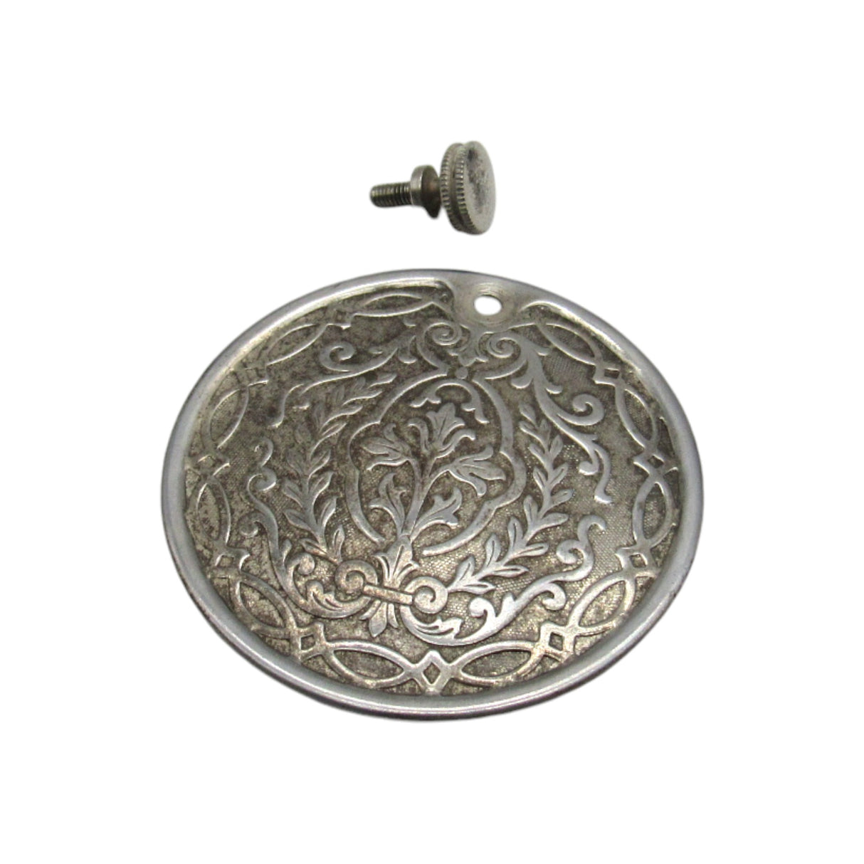 Original Round Rear Cover Plate 2 1/2" - Fits Singer Model 66 - Central Michigan Sewing Supplies