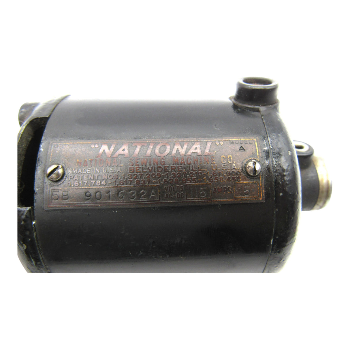 National Sewing Machine Motor for Eldredge Rotary - Central Michigan Sewing Supplies