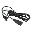New Replacement Two Flat Prong Power Cord - Part # 50346N - Central Michigan Sewing Supplies