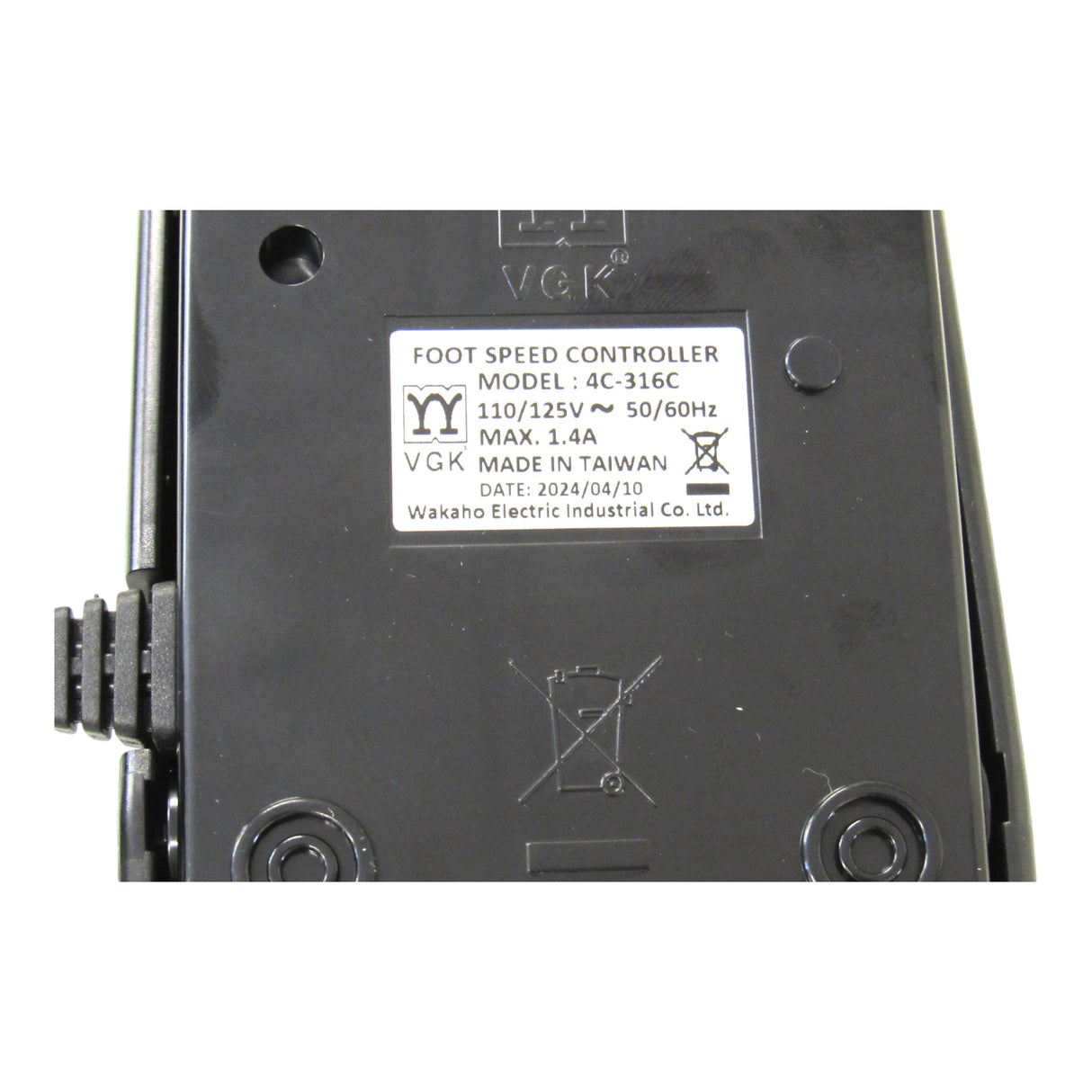 New Replacement Electronic Foot Control with Cord - Singer Part # 988274-102 - Central Michigan Sewing Supplies