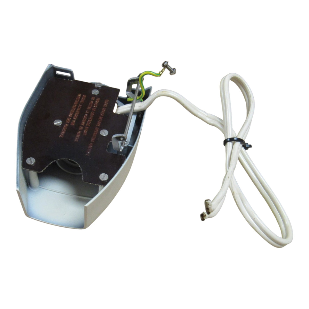 Genuine Bernina 830 Record Front Nose Cover Assembly with Light Switch & Socket - Central Michigan Sewing Supplies