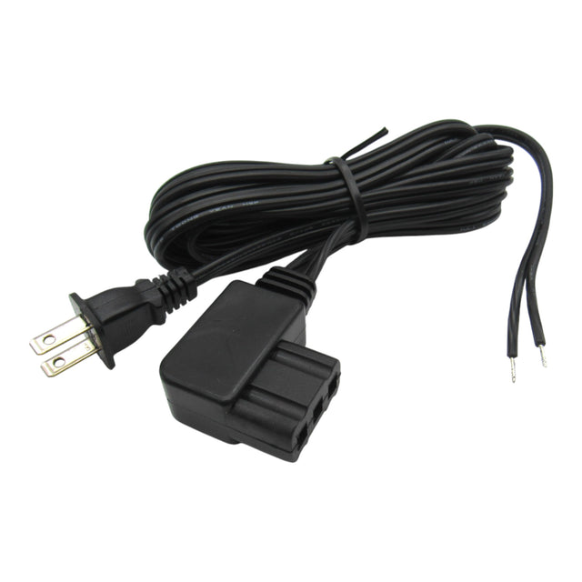 Power Cord - Elna Part # 773243 Middle Pin Vertical - Central Michigan Sewing Supplies