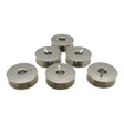 (6) Metal One Piece Bobbins - Bernina Part # 330.026.030 - Central Michigan Sewing Supplies