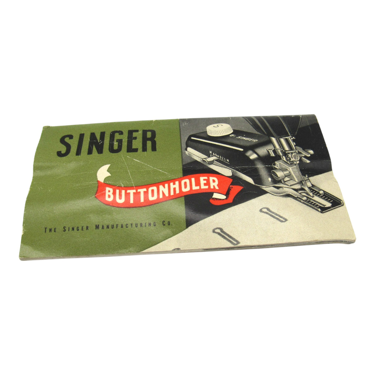 Original Singer Sewing Machine Slant Needle Buttonholer - Central Michigan Sewing Supplies