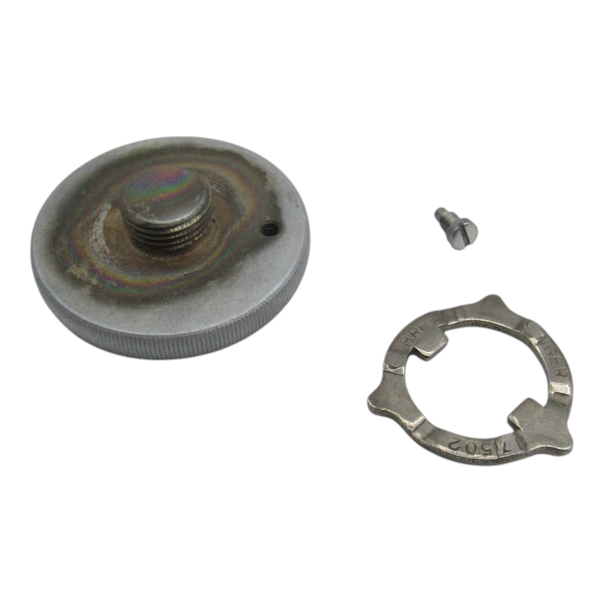 Original Stop Motion Knob, Set Screw & Washer - Fits Singer Model 327, 328, 329 - Central Michigan Sewing Supplies