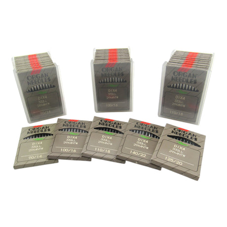 Organ Industrial Sewing Machine Needles Leather Point 29x4 Fits Singer Models 29K, 29 - Central Michigan Sewing Supplies