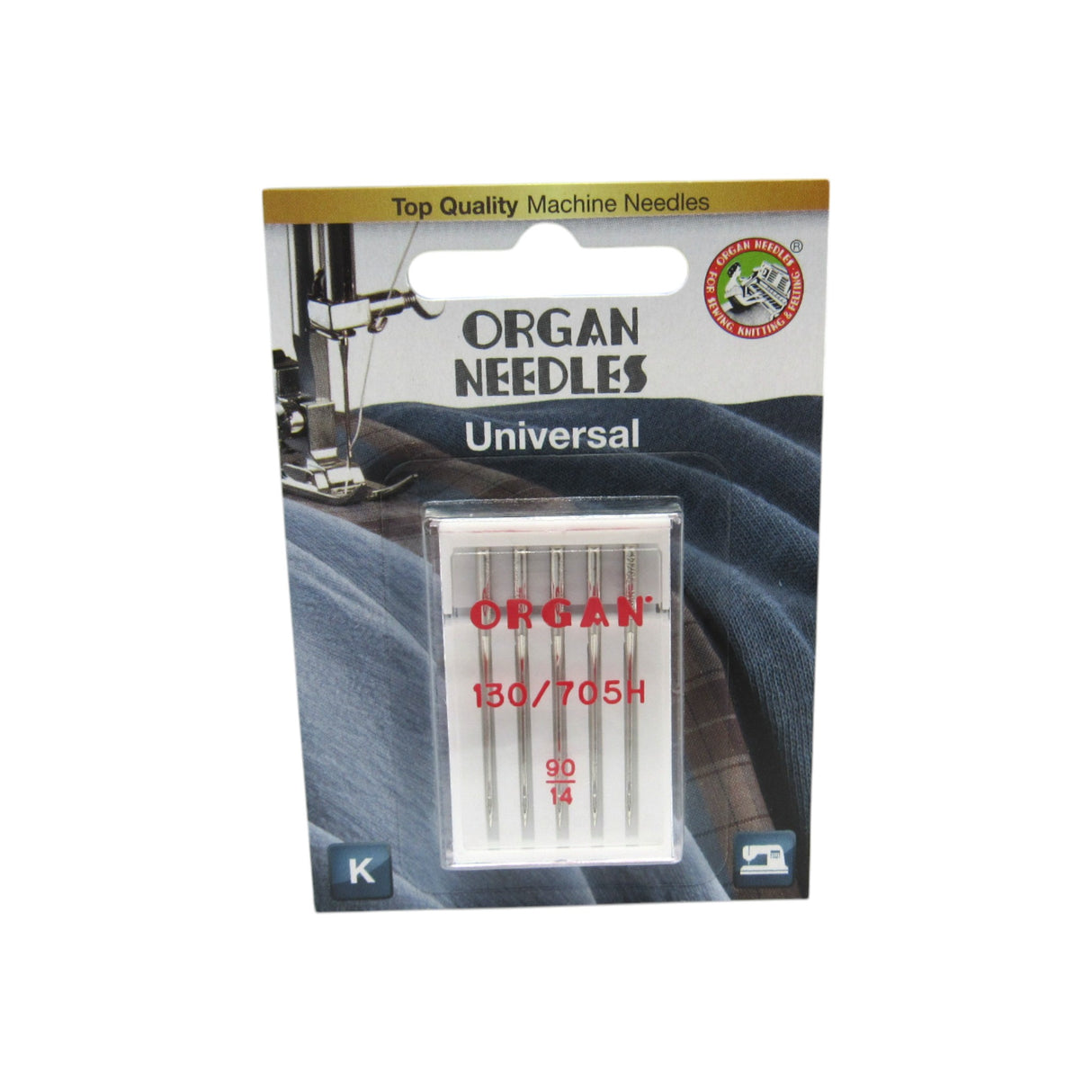 Organ Sewing Machine Needles Sharp Point - 15X1 Blister Pack - Central Michigan Sewing Supplies