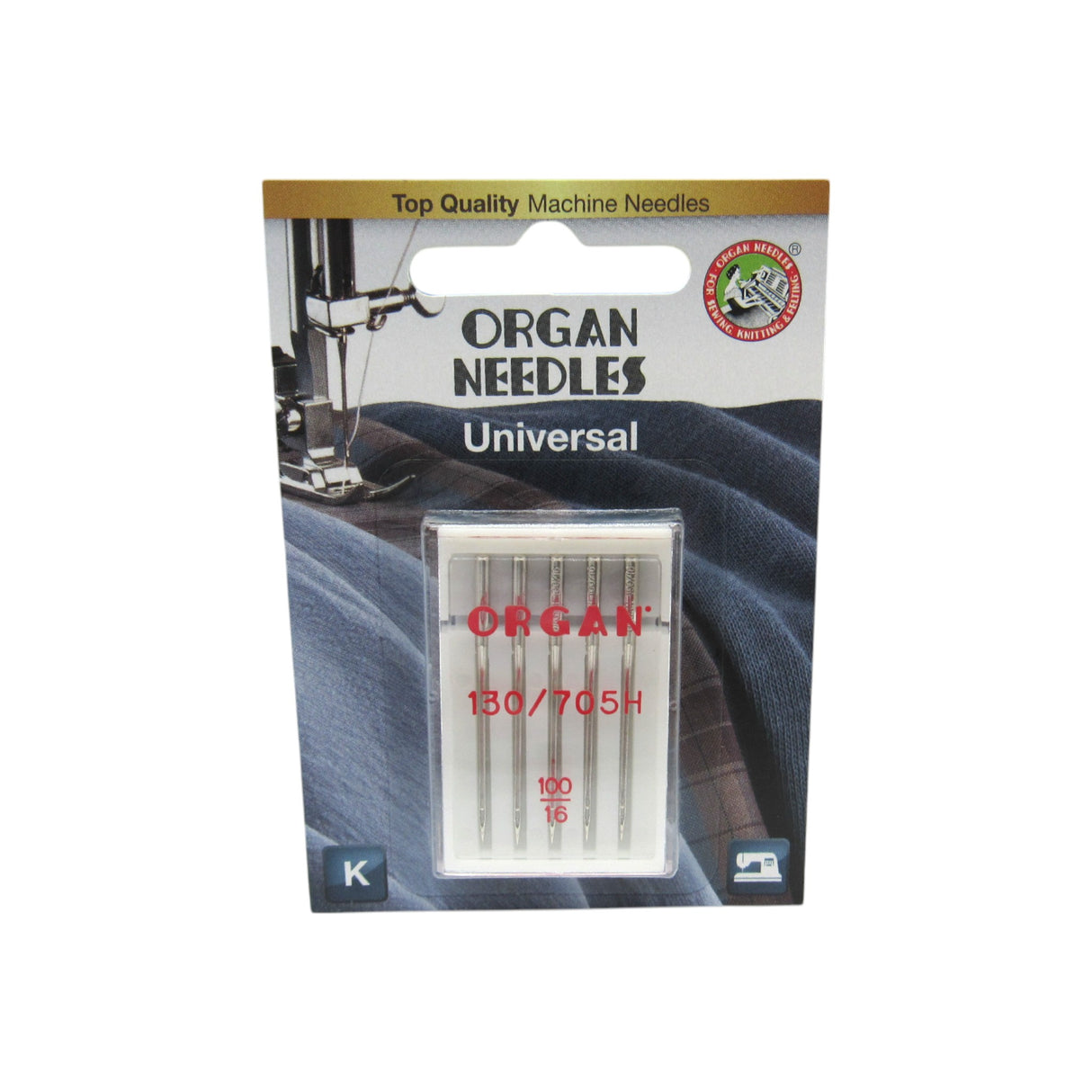 Organ Sewing Machine Needles Sharp Point - 15X1 Blister Pack - Central Michigan Sewing Supplies