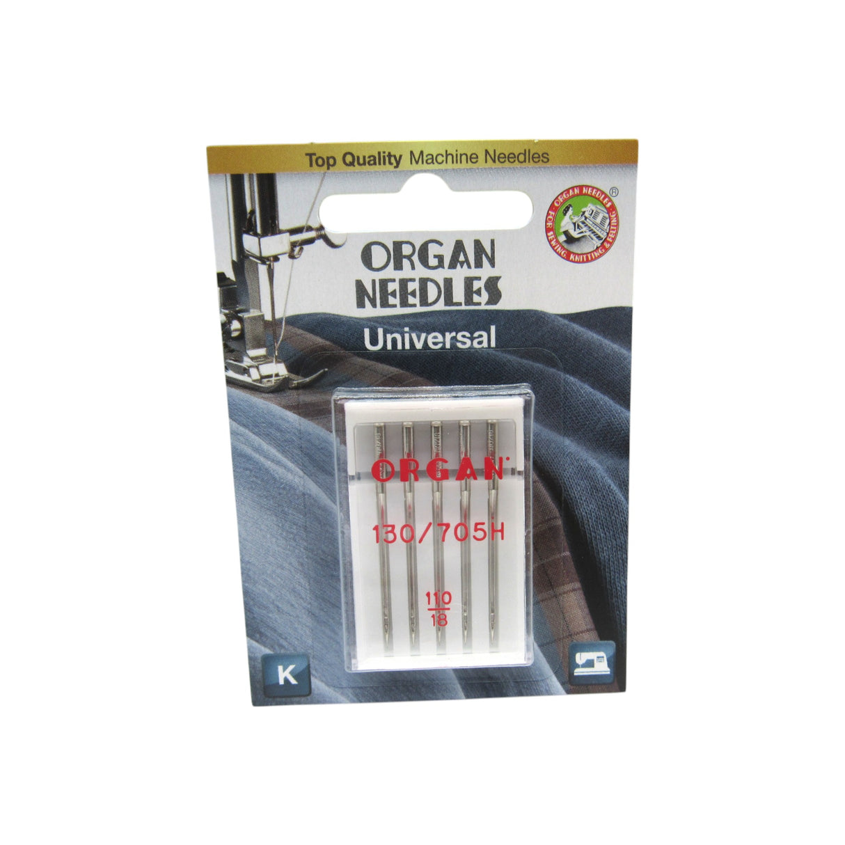 Organ Sewing Machine Needles Sharp Point - 15X1 Blister Pack - Central Michigan Sewing Supplies