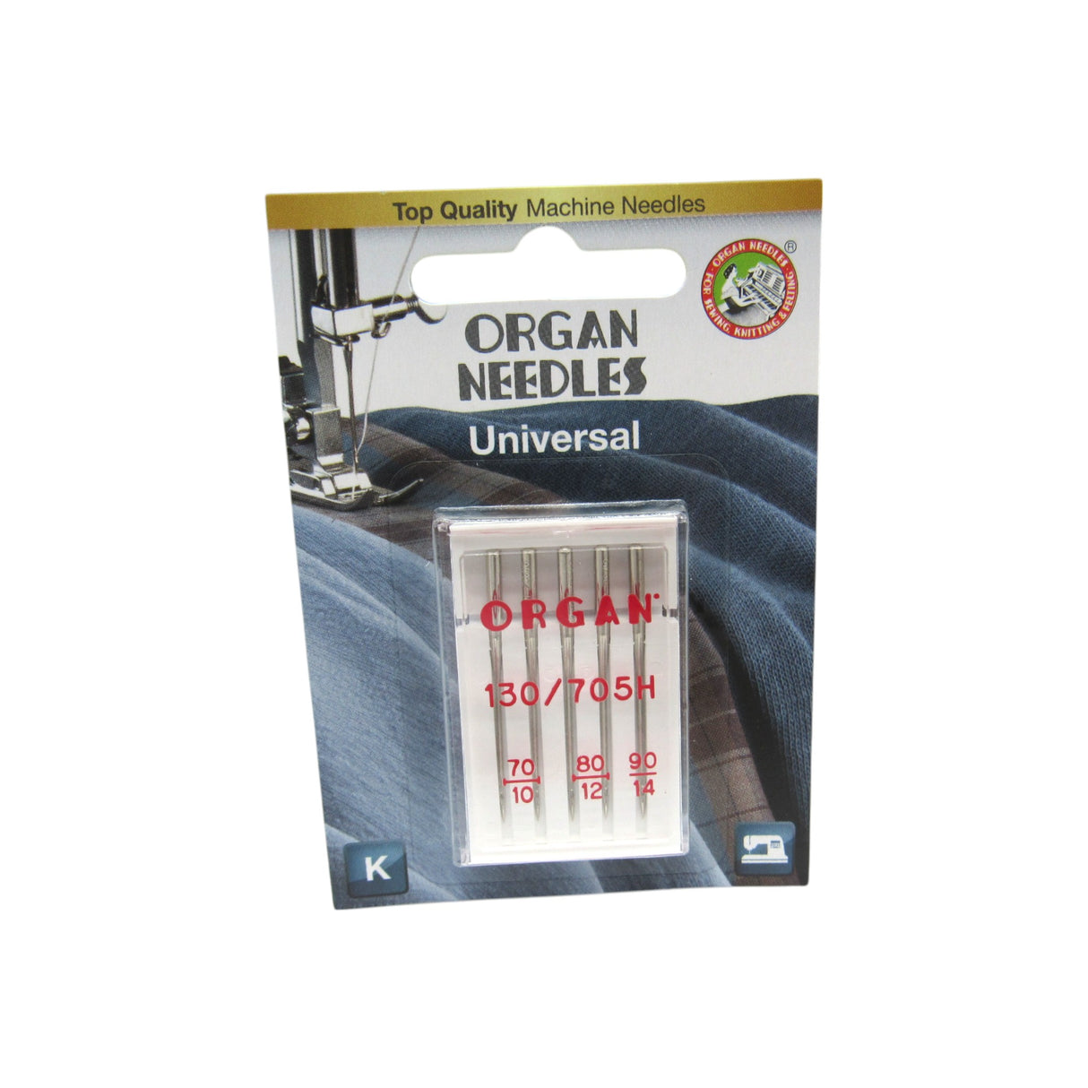 Organ Sewing Machine Needles Sharp Point - 15X1 Blister Pack - Central Michigan Sewing Supplies