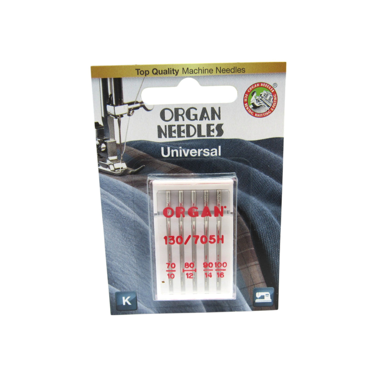 Organ Sewing Machine Needles Sharp Point - 15X1 Blister Pack - Central Michigan Sewing Supplies