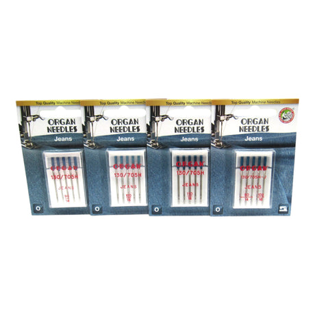 Organ Sewing Machine Needles for Jeans - 15X1 Blister Pack - Central Michigan Sewing Supplies
