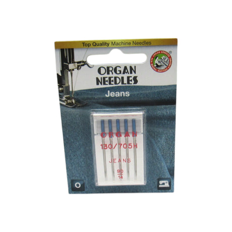 Organ Sewing Machine Needles for Jeans - 15X1 Blister Pack - Central Michigan Sewing Supplies