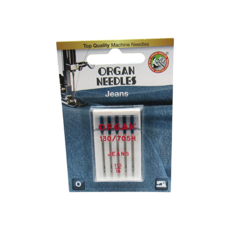 Organ Sewing Machine Needles for Jeans - 15X1 Blister Pack - Central Michigan Sewing Supplies
