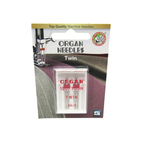 Organ Sewing Machine Twin Needles - 2 mm Wide - Central Michigan Sewing Supplies