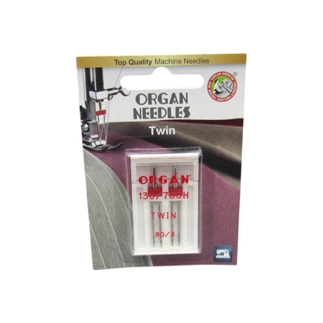 Organ Sewing Machine Twin Needles - 3 mm Wide - Central Michigan Sewing Supplies