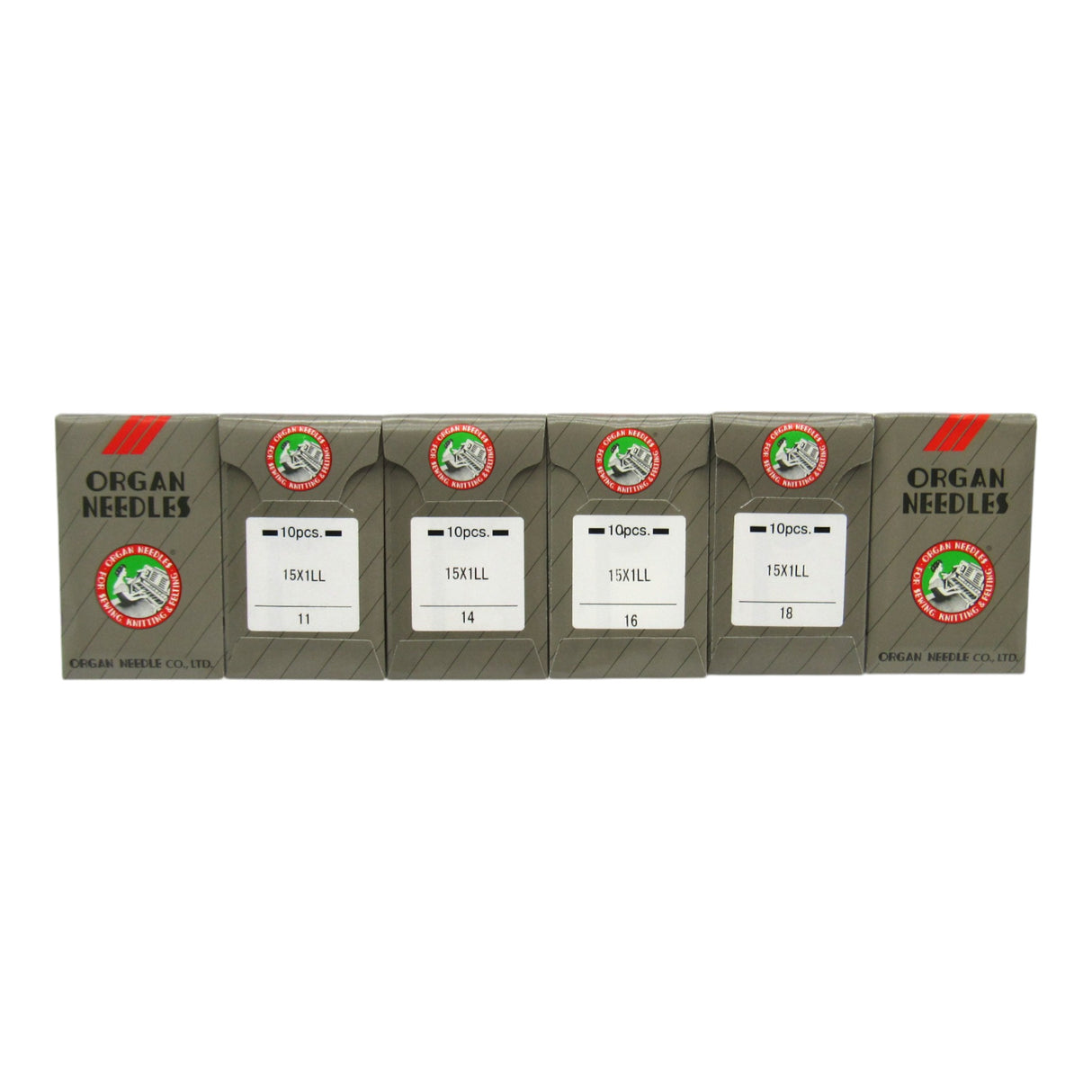 Organ Needles Leather Point Pack of Ten 15X1 Available in size 11, 14, 16, 18, - Central Michigan Sewing Supplies