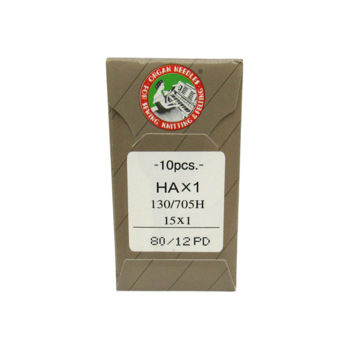 Organ Needles Titanium Point- 15X1 Available in size 11, 12, 14, 16 - Central Michigan Sewing Supplies