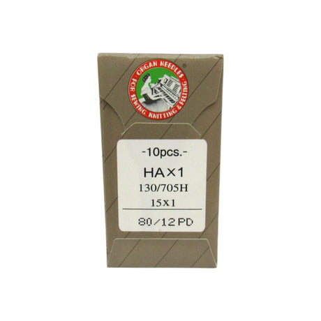 Organ Needles Titanium Point- 15X1 Available in size 11, 12, 14, 16 - Central Michigan Sewing Supplies