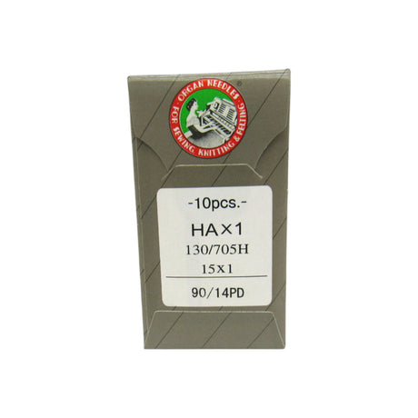 Organ Needles Titanium Point- 15X1 Available in size 11, 12, 14, 16 - Central Michigan Sewing Supplies