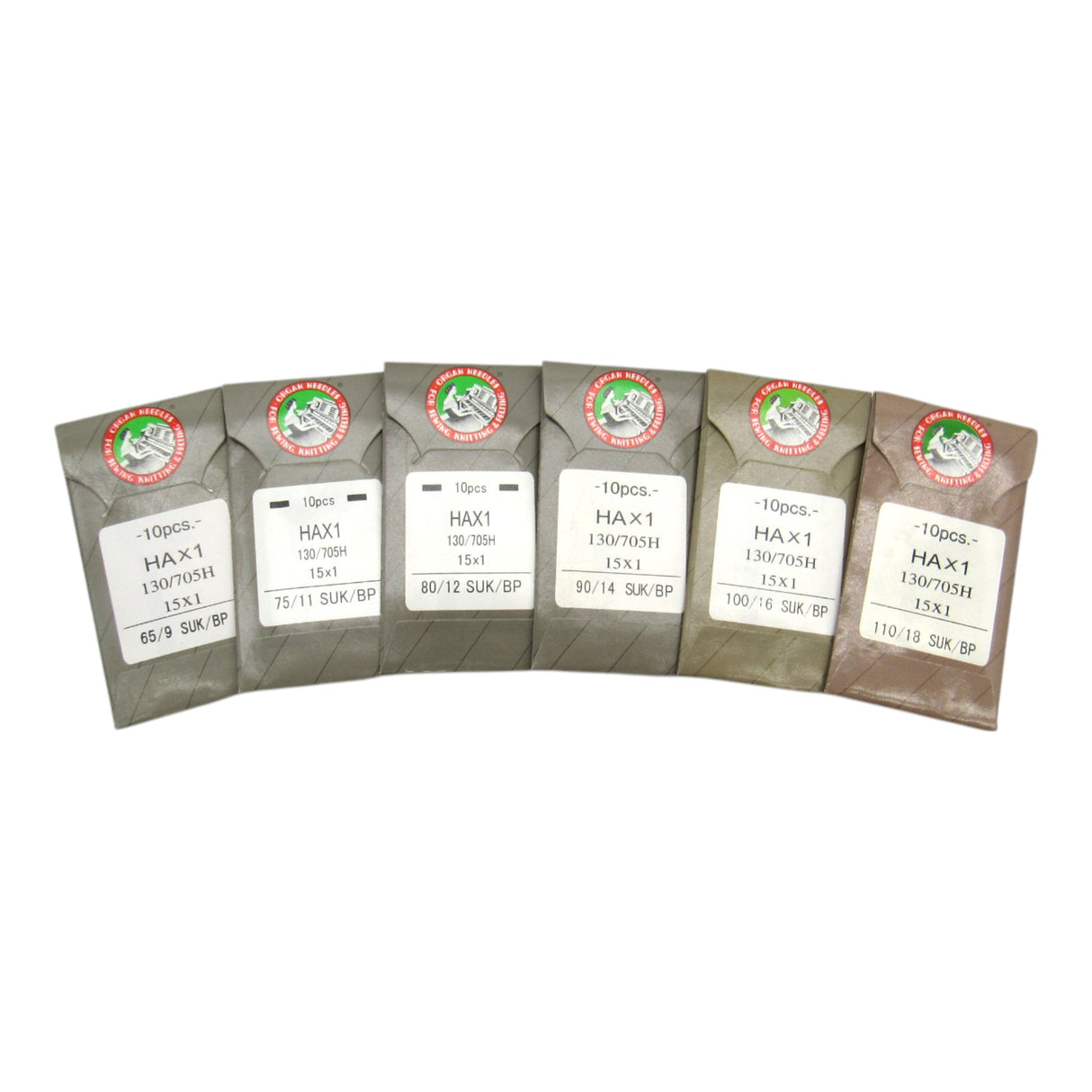 Organ Sewing Machine Needles Jersey Ball Point Pack of Ten 15X1 - Central Michigan Sewing Supplies
