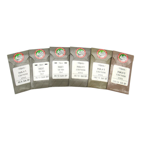 Organ Sewing Machine Needles Jersey Ball Point Pack of Ten 15X1 - Central Michigan Sewing Supplies