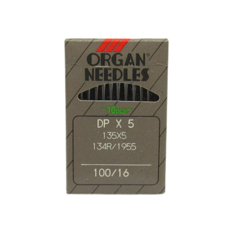 Organ Industrial Sewing Machine Needles Sharp Point 135X5, 135X7, DPX5, DPX7, 134R - Central Michigan Sewing Supplies
