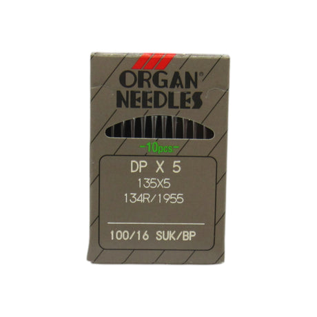 Organ Industrial Sewing Machine Needles Ball Point 135x5, 135x7, DPx5, DPx7, 134R - Central Michigan Sewing Supplies