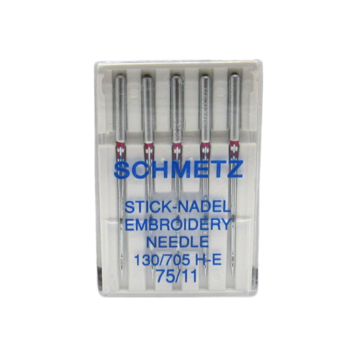 Schmetz Embroidery Needles 15x1 Available in size 11, 14, Assortment pack - Central Michigan Sewing Supplies