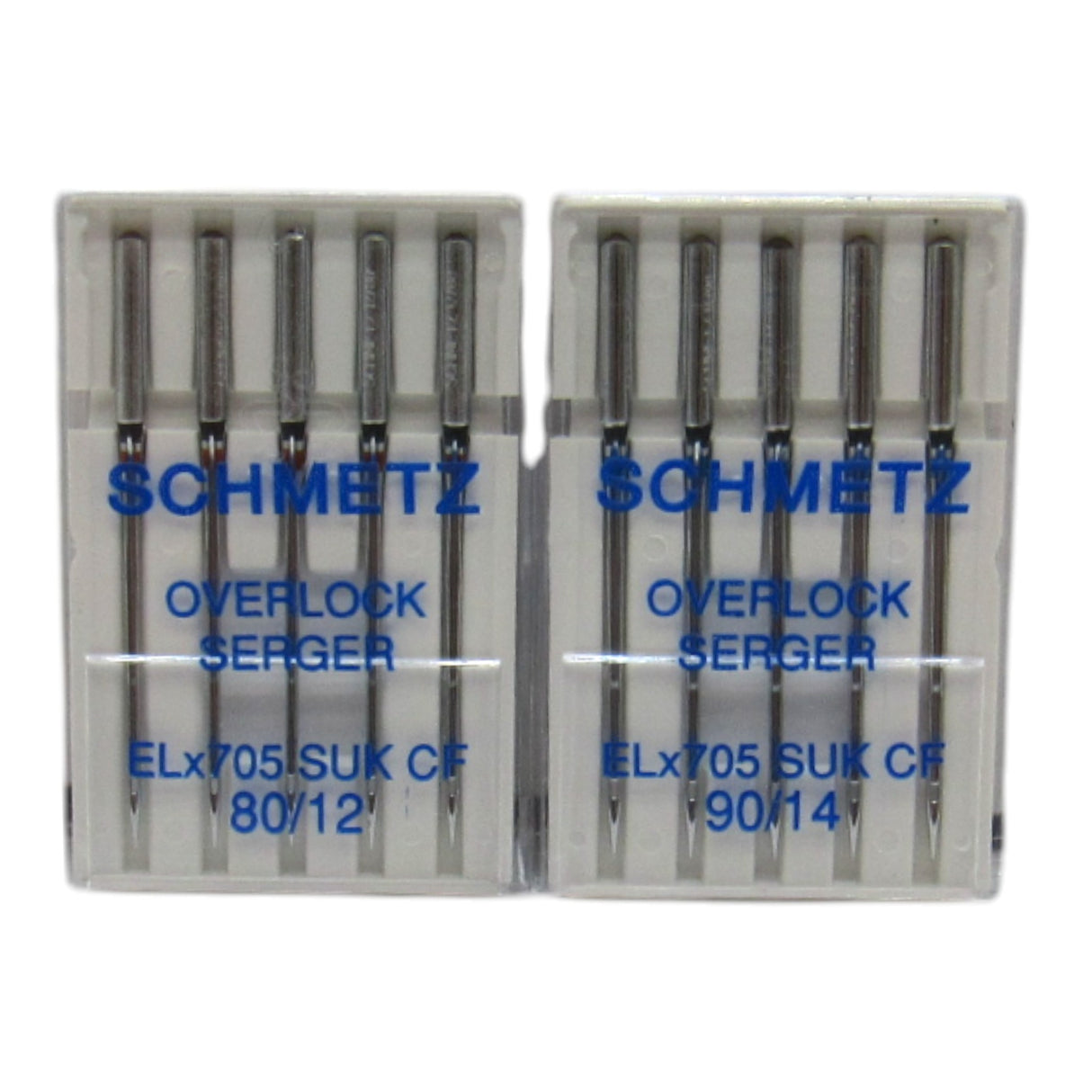 Schmetz ELx705 Chrome Finish Serger Needles (Ball Point) - Central Michigan Sewing Supplies