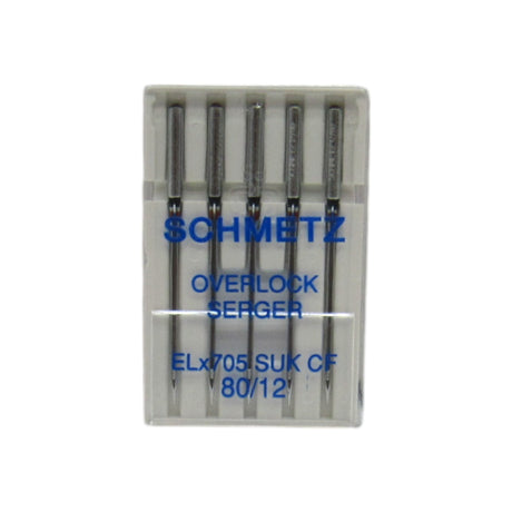 Schmetz ELx705 Chrome Finish Serger Needles (Ball Point) - Central Michigan Sewing Supplies