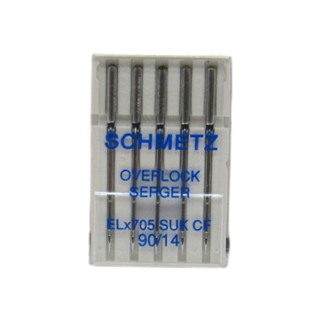 Schmetz ELx705 Chrome Finish Serger Needles (Ball Point) - Central Michigan Sewing Supplies