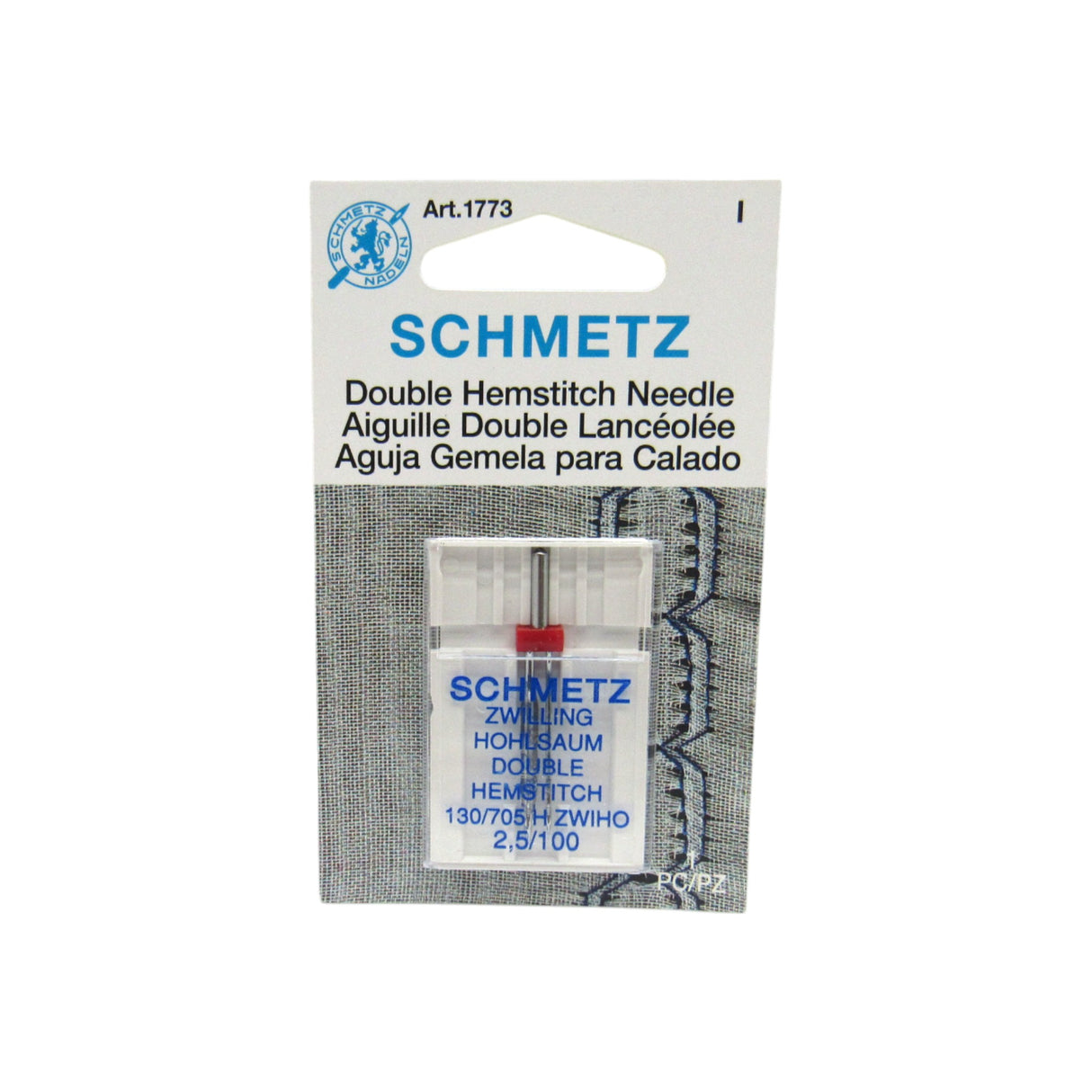Schmetz Double Hemstitch Needle - Central Michigan Sewing Supplies