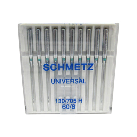 Schmetz Sewing Machine Needles 15x1 Available in size 8, 9, 10, 11, 12, 14, 16, 18 (10 pack) - Central Michigan Sewing Supplies