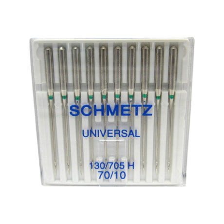 Schmetz Sewing Machine Needles 15x1 Available in size 8, 9, 10, 11, 12, 14, 16, 18 (10 pack) - Central Michigan Sewing Supplies