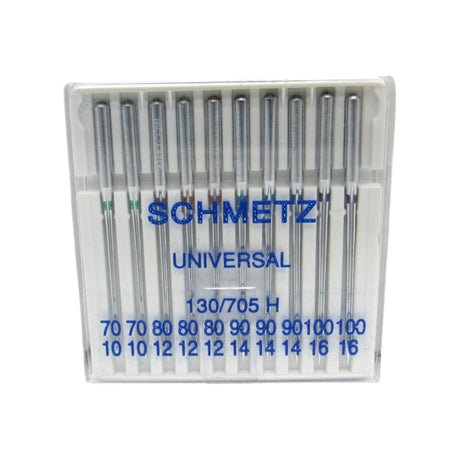 Schmetz Sewing Machine Needles 15x1 Available in size 8, 9, 10, 11, 12, 14, 16, 18 (10 pack) - Central Michigan Sewing Supplies