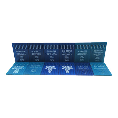 Schmetz Industrial Sewing Machine Needles SHARP POINT 16x257, 16x231, DBx1, 16x95 - Central Michigan Sewing Supplies