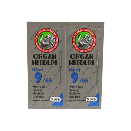 Organ Needles Sharp Point- 15X1 Available in size 9, 11, 12, 14, 16, 18, 20 - Central Michigan Sewing Supplies