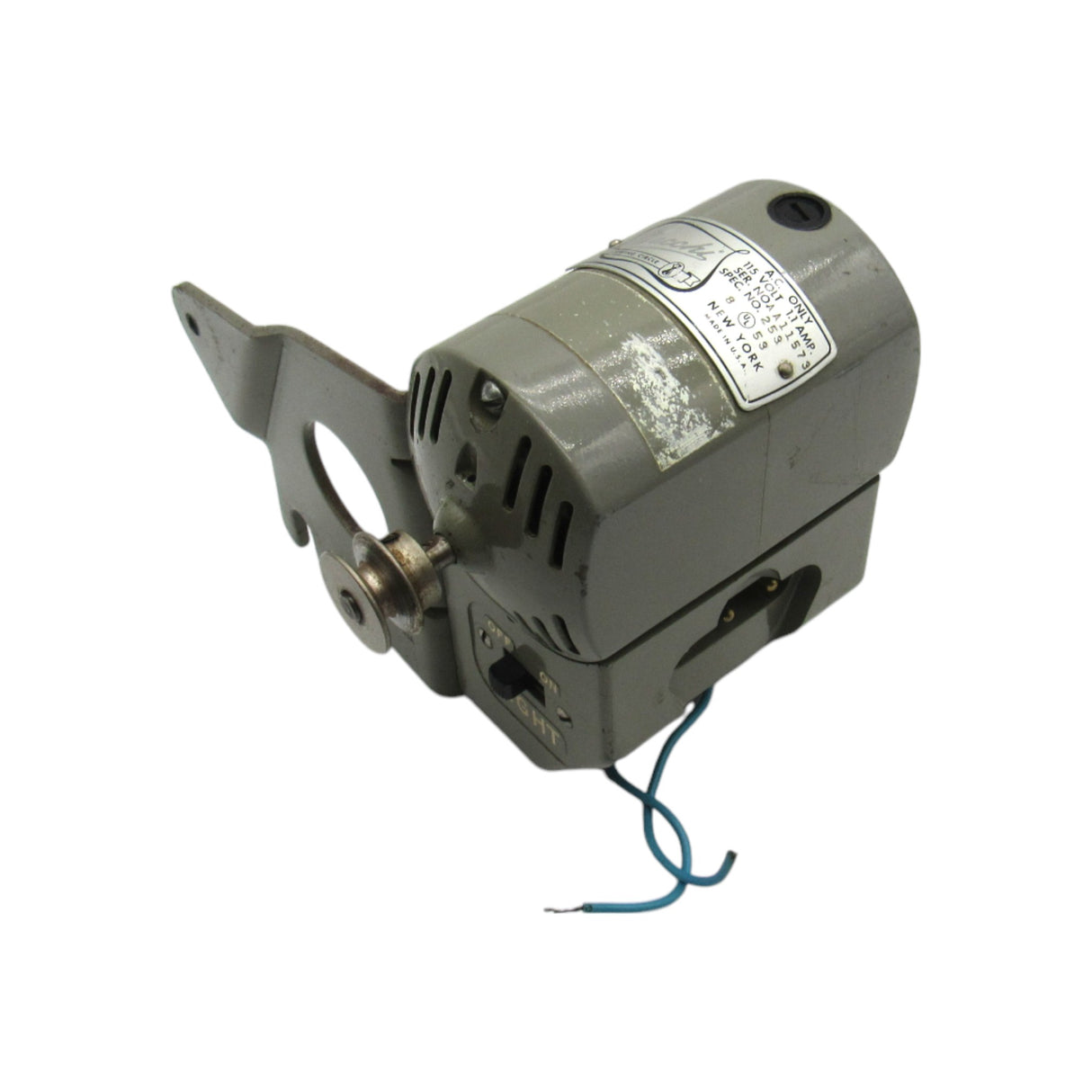 Necchi Sewing Machine BU Mira Motor - Central Michigan Sewing Supplies