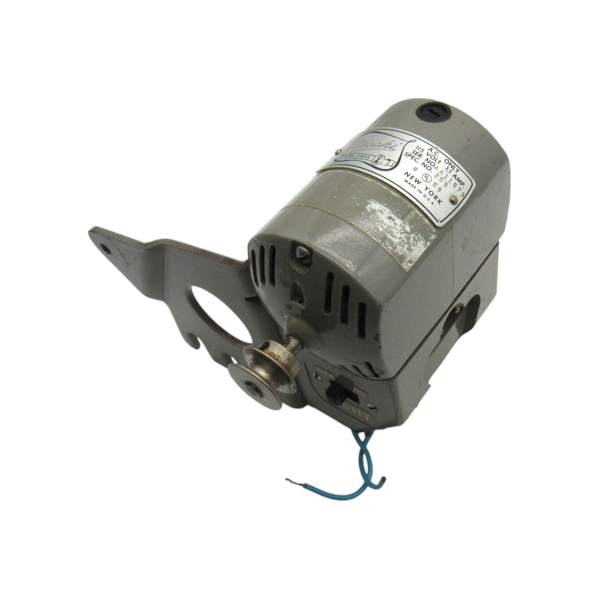 Necchi Sewing Machine BU Mira Motor - Central Michigan Sewing Supplies