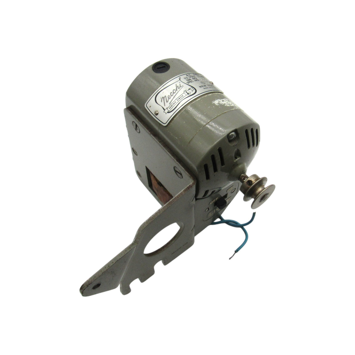 Necchi Sewing Machine BU Mira Motor - Central Michigan Sewing Supplies