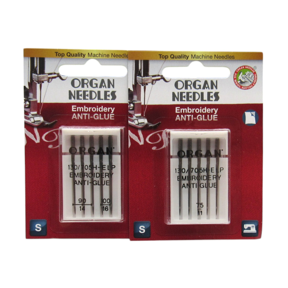 Organ Sewing Machine Needles Anti-Glue 15x1 - Central Michigan Sewing Supplies