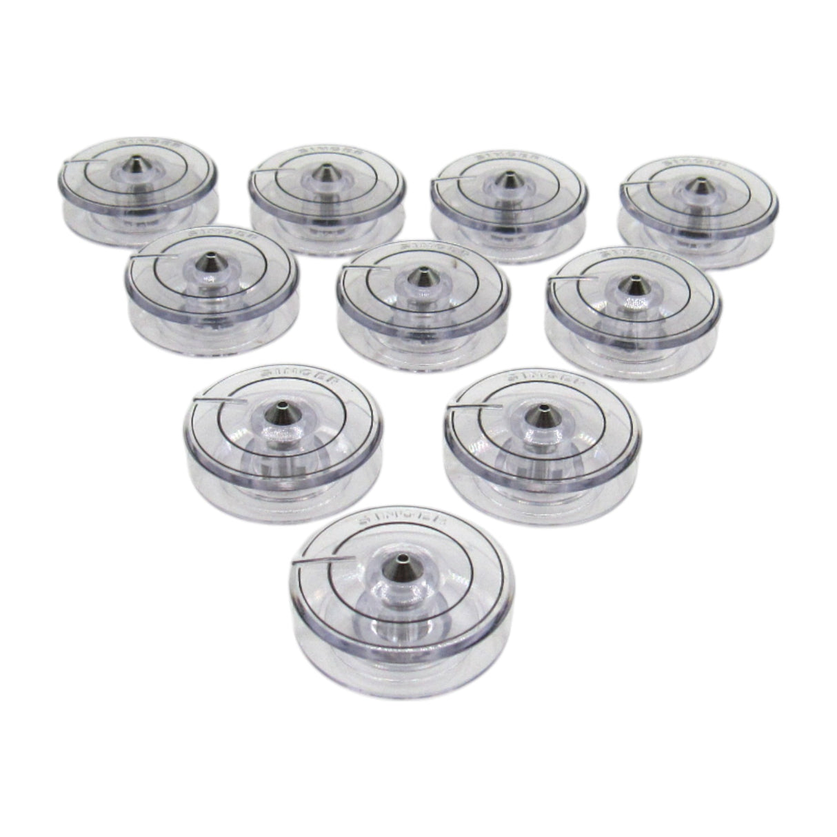 (10) Genuine Centaur Plastic Bobbins - Singer Part # 312956-S - Central Michigan Sewing Supplies
