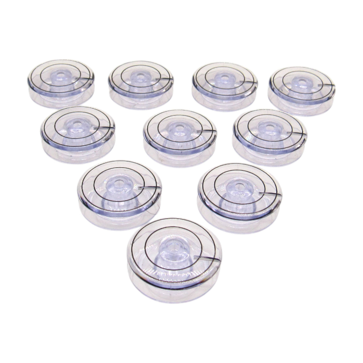 (10) Grade A Plastic Futura Bobbins - Singer Part #181551 - Central Michigan Sewing Supplies