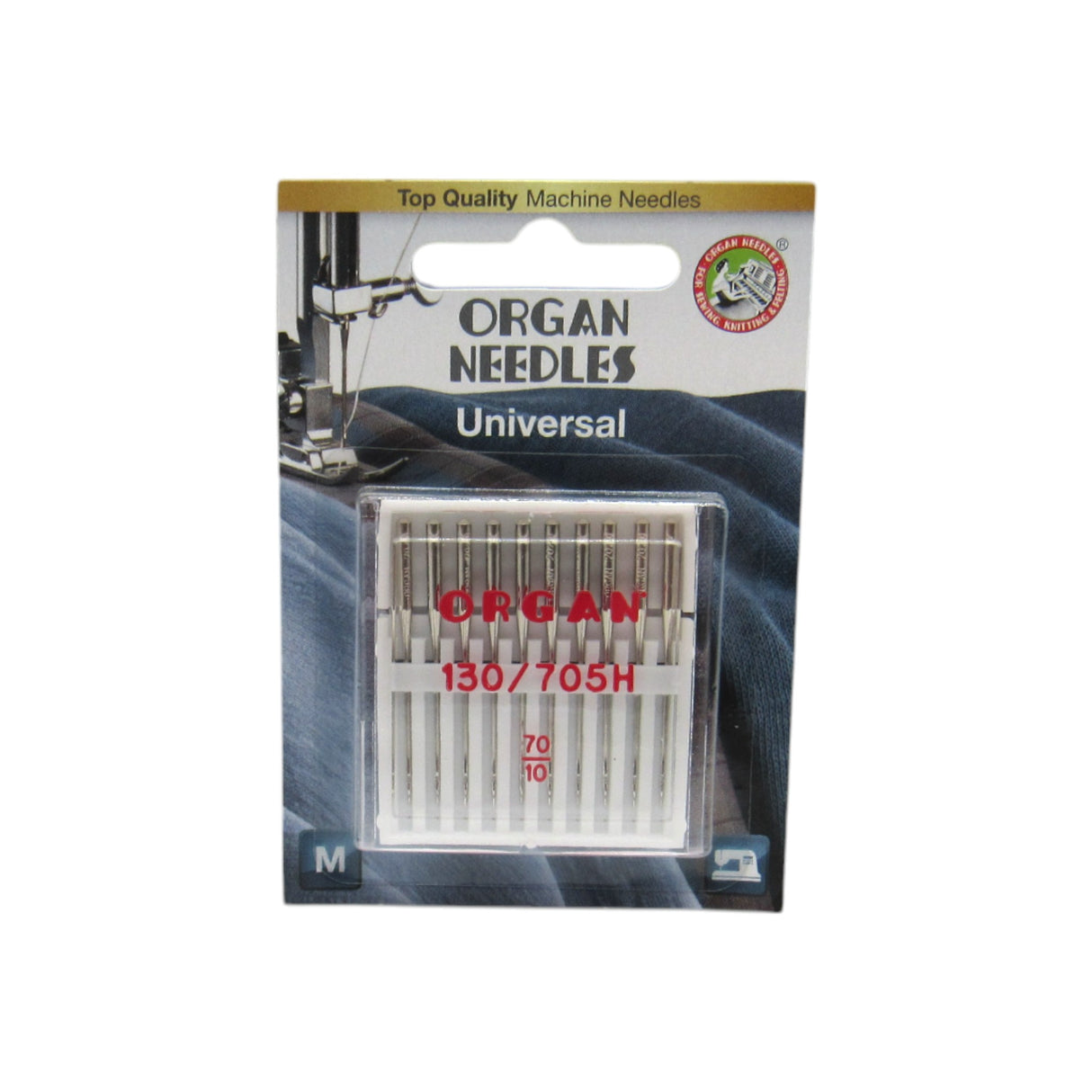 Organ Sewing Machine Needles Sharp Point 10 Pack - 15X1 - Central Michigan Sewing Supplies